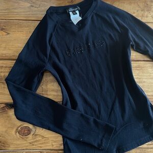 bebe Vintage Y2K Long Sleeve Top